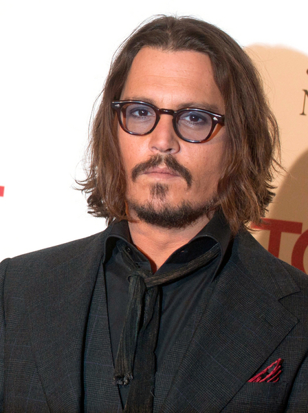 johnny depp long hairstyles. Johnny Depp quot;The Touristquot;