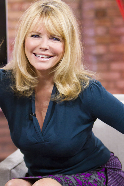 Medium Length  Hairstyles 2011 on Cheryl Tiegs Visits The Marilyn Denis Show In Toronto On June 9  2011