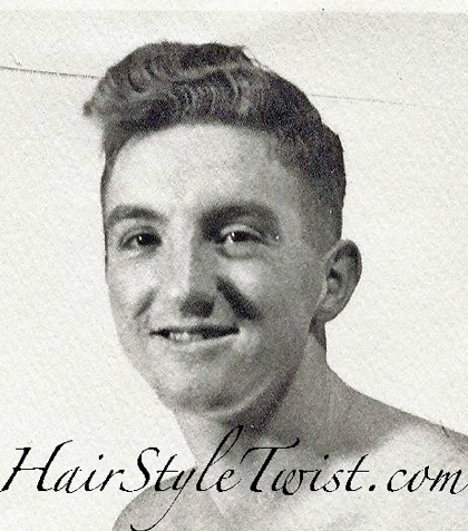 Here is a great example of a 1930's man and his haircut. This vintage ...