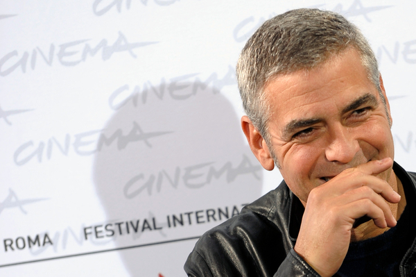 George Clooney Salt And Pepper Hair