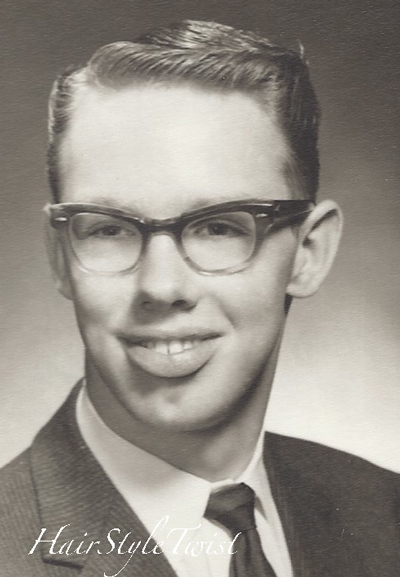 1950 S Men S Haircut And Glasses